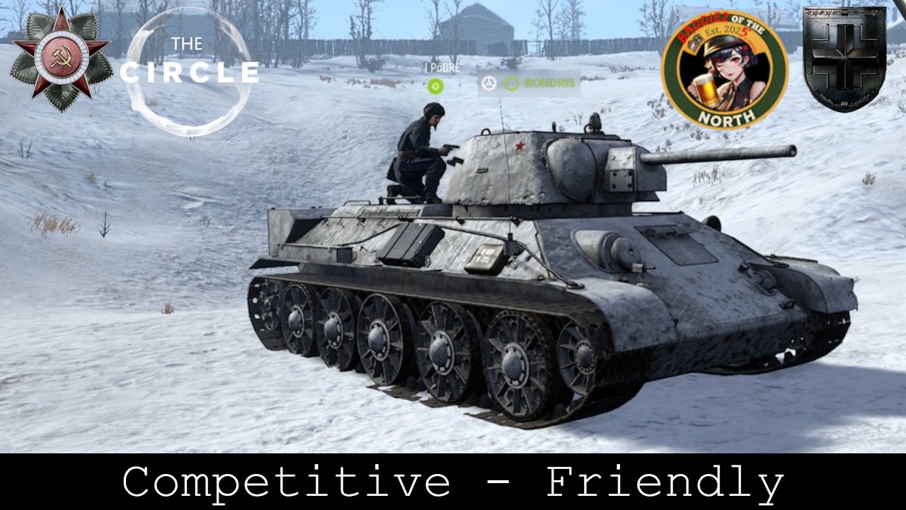 The Circle vs BotN - Friendly | Kharkov - Tank Gunner | Hell Let Loose Competitive