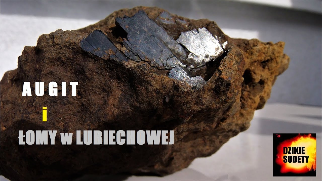 Kamieniołom Łomy w Lubiechowej i zbiór augitu