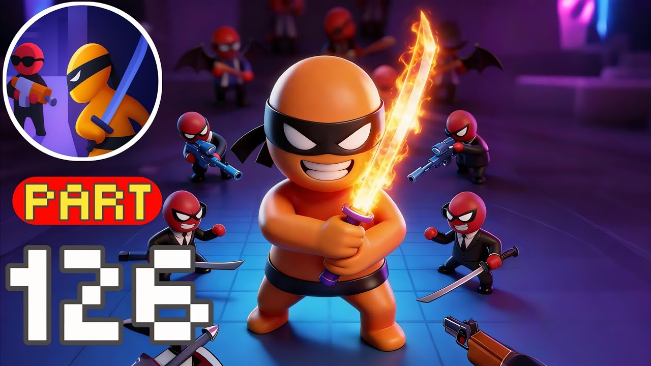 Stealth Master – Gameplay Walkthrough Part 126 – Clean Assassin Stealth Level (iOS, Android) 