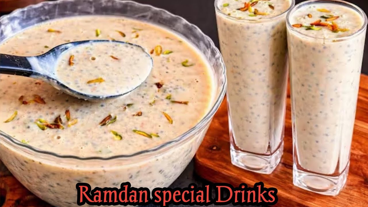 Ramdan Special Drink Recipe/Creamy Healthy Drinks For Iftar/ Summer Special Drink Recipe/Ramdan 2026