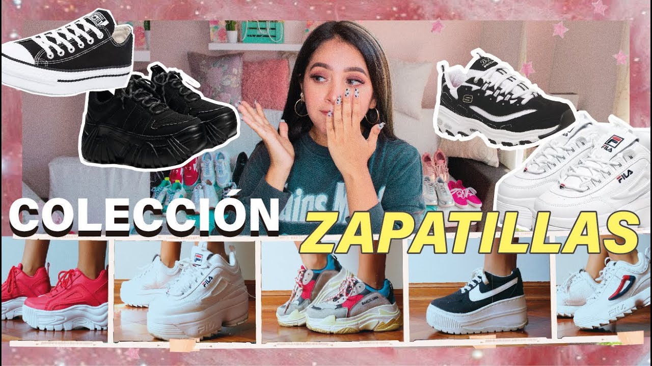 LES ENSEÑO TODAS!! MI COLECCIÓN DE ZAPATILLAS ♥ Margot Valdez