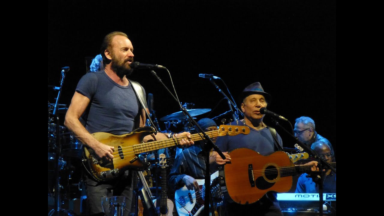 Paul Simon & Sting - Mother And Child Reunion 50 Ways To Leave Your Lover - Brisbane, Australia 03 F
