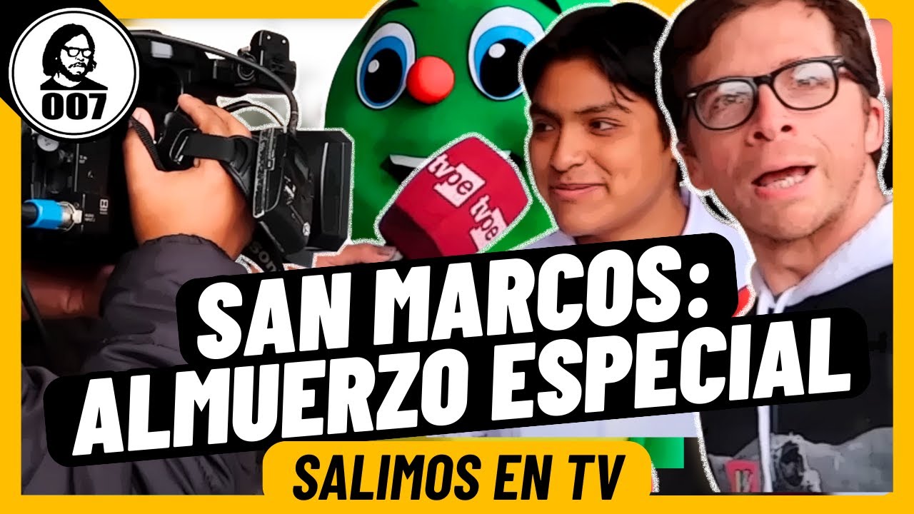 ¡SALIMOS EN TV NACIONAL! SAN MARCOS: ALMUERZO ESPECIAL 2024