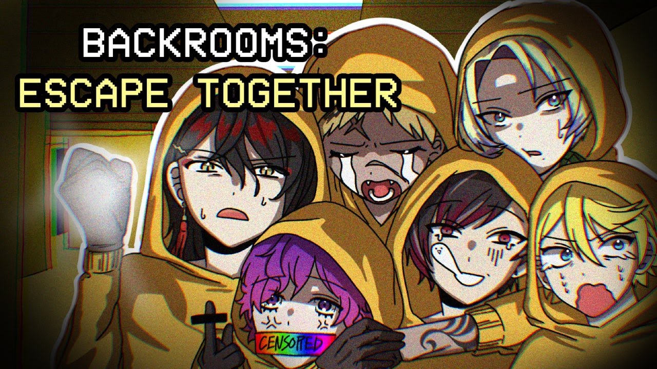 【BACKROOMS: ESCAPE TOGETHER】ESCAPING THE BACKROOMS WITH FRIENDS