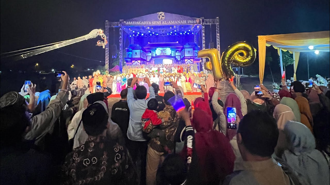 Happy Ending MSA Putri ~ Maha Karya Seni PP Al Amanah Junwangi Krian | Hujanpun tak sudi turun