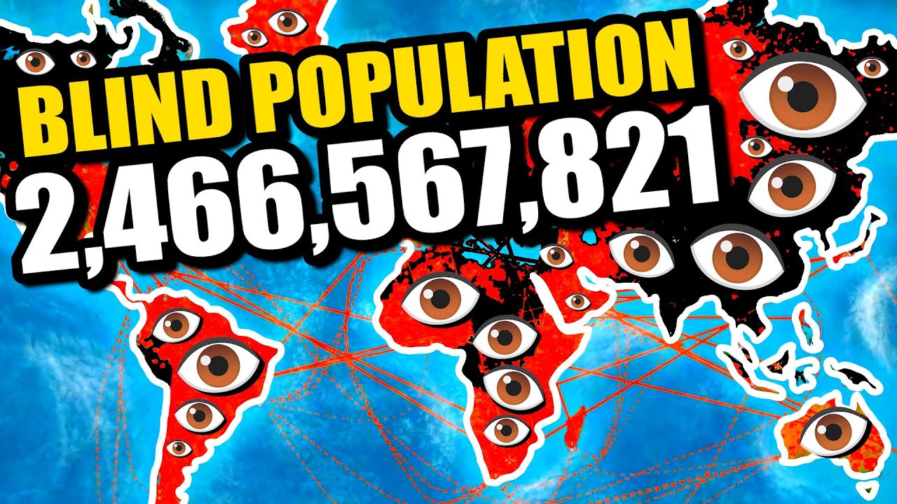 I BLINDED the Entire World to Destroy Humanity... (Plague inc)