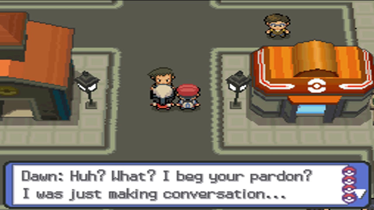 Pokemon Platinum Version Walkthrough Part 3 - Jubilife City
