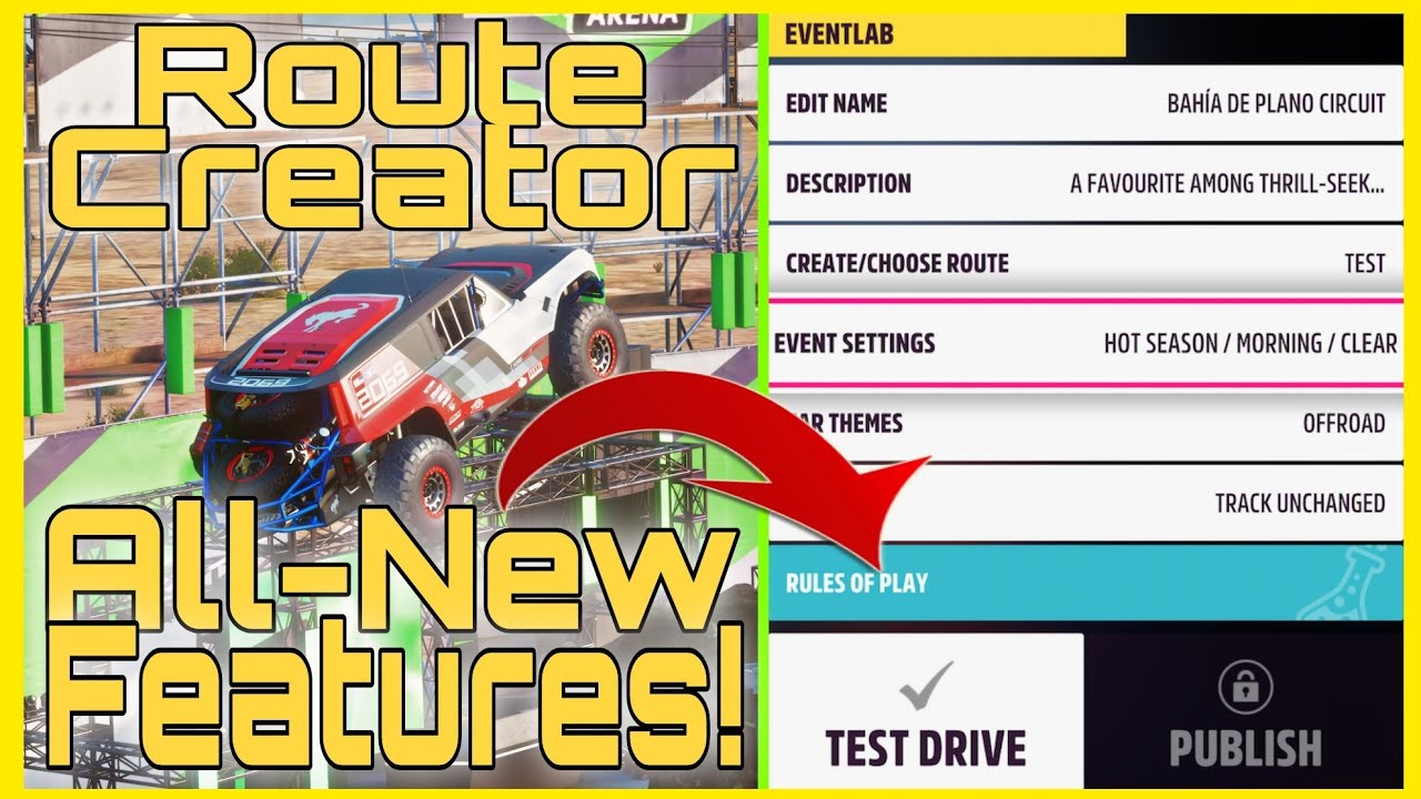 Forza Horizon 5 🇲🇽 Custom Blueprint Builder - All-new Features and Game Modes!