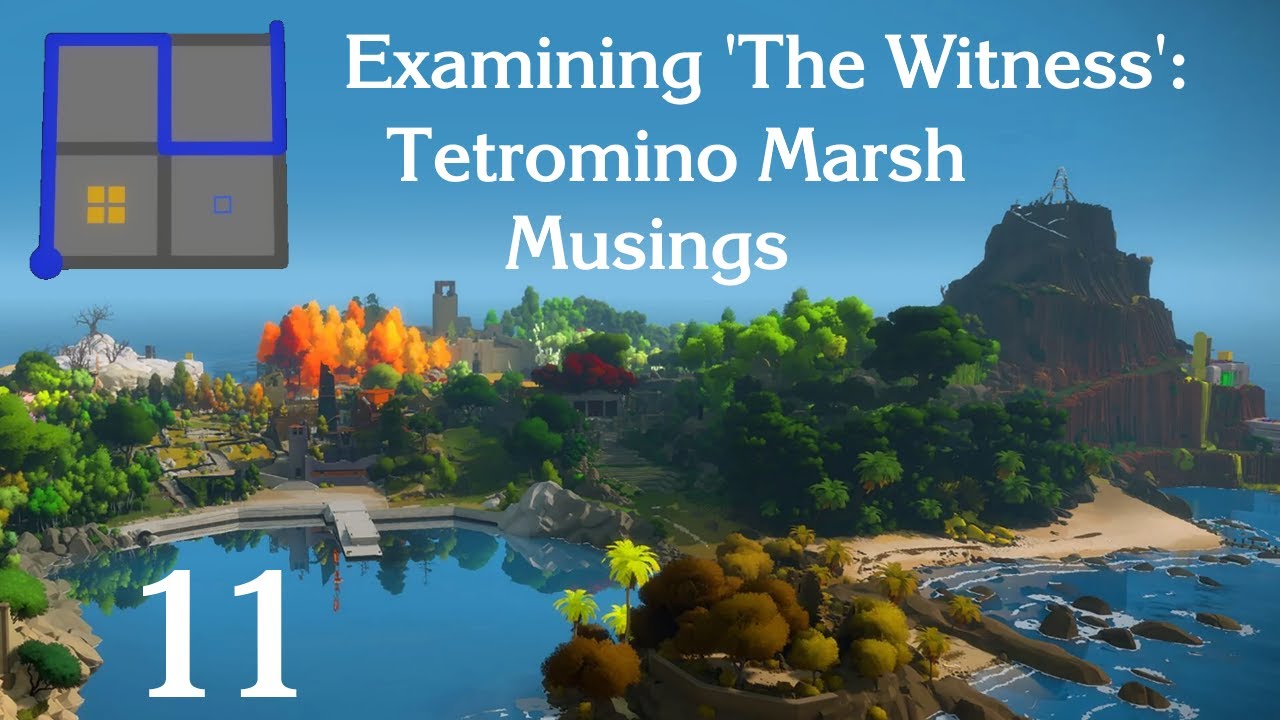 Examining 'The Witness': The Marsh -- Puzzle Panels and the Process of Science