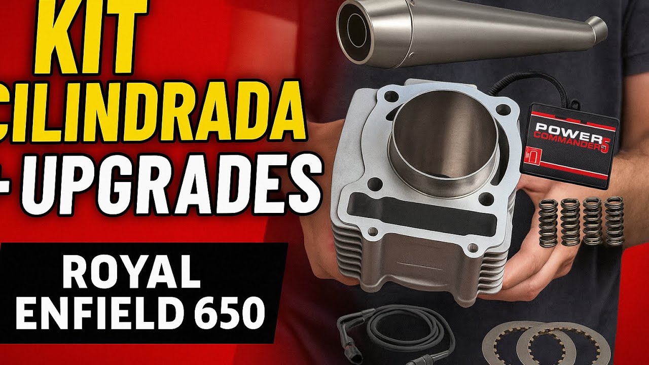 ¡Transformá tu Royal Enfield 650! Kit de Cilindrad Escape, Filtro y Más — Guía Completa