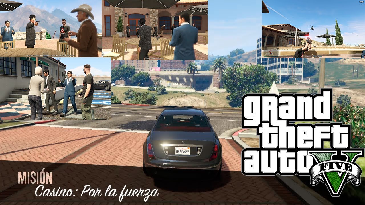 Por la Fuerza, misión del casino, en GTA 5 ONLINE