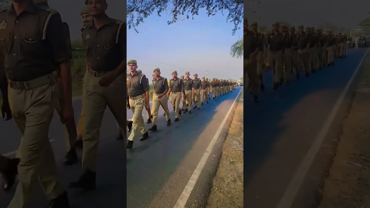 #Hathras police parade