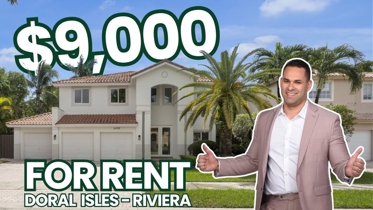 Tour Casa Alquiler en Doral Isles con Piscina 4 Hab | Rent a Luxury Home in Doral - Miami Today