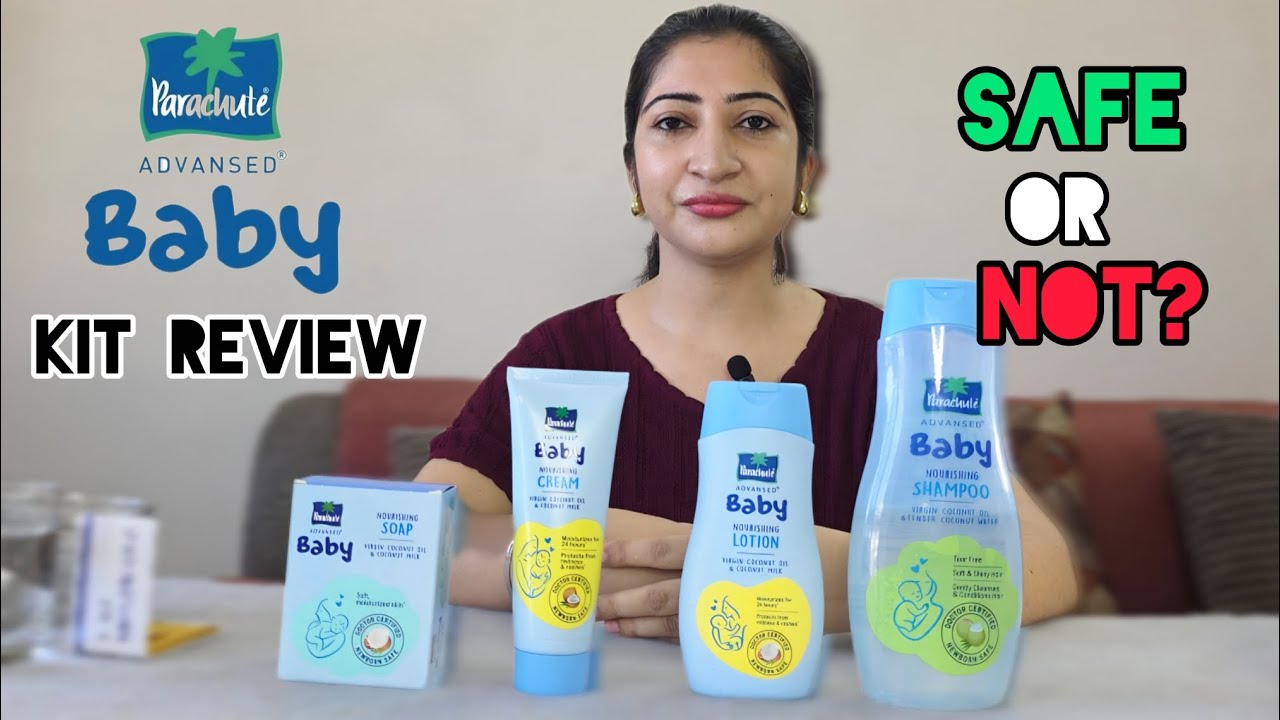 Parachute Advanced Baby Kit Review + pH Test | Honest Baby Products Review