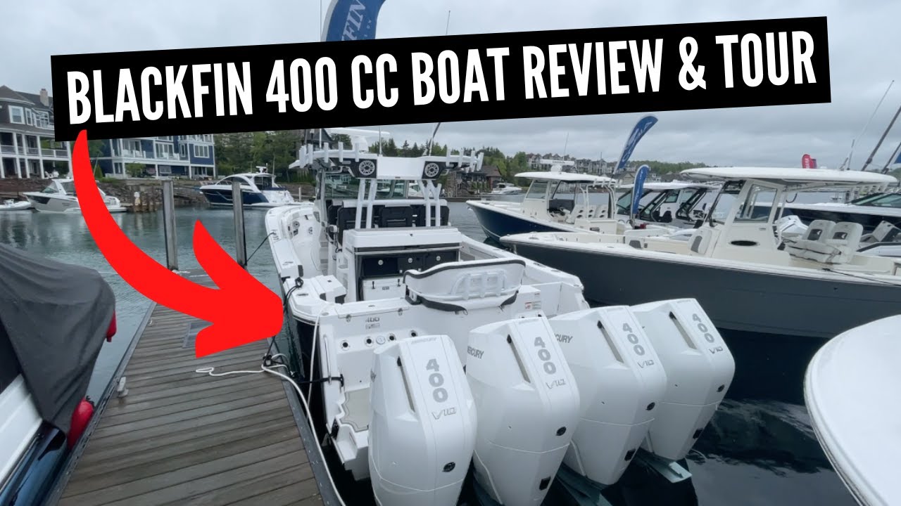 Blackfin 400 CC Boat Review & Tour