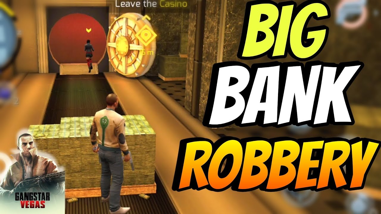 BIG BANK ROBBERY | GANGSTER VEGAS 🏦 @TechnoGamerzOfficial