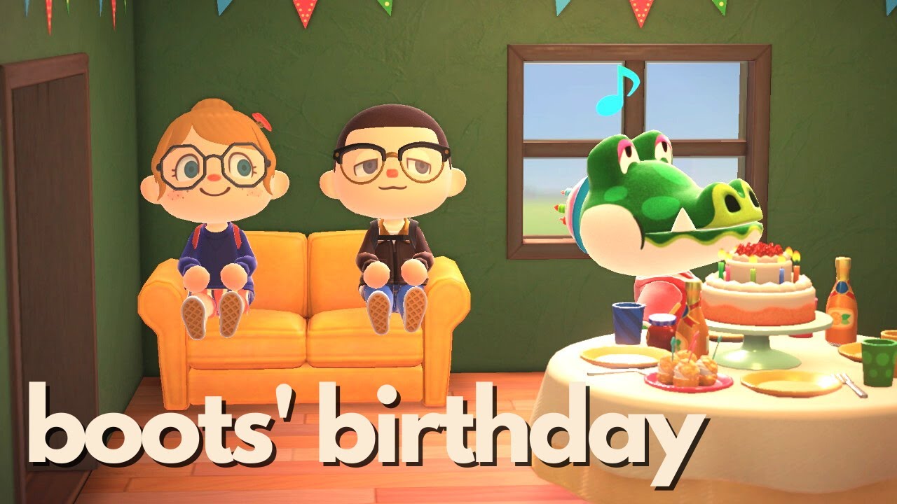 boots' birthday + an updated tour of penn island ~ Animal Crossing New Horizons: part 53
