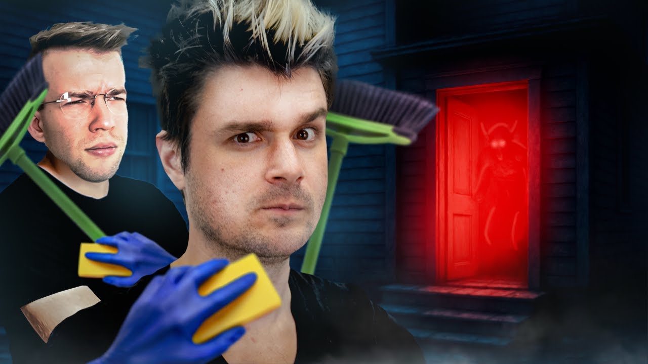 PHASMOPHOBIA, ale MUSISZ POSPRZĄTAĆ MIESZKANIE! | Paranormal Cleanup