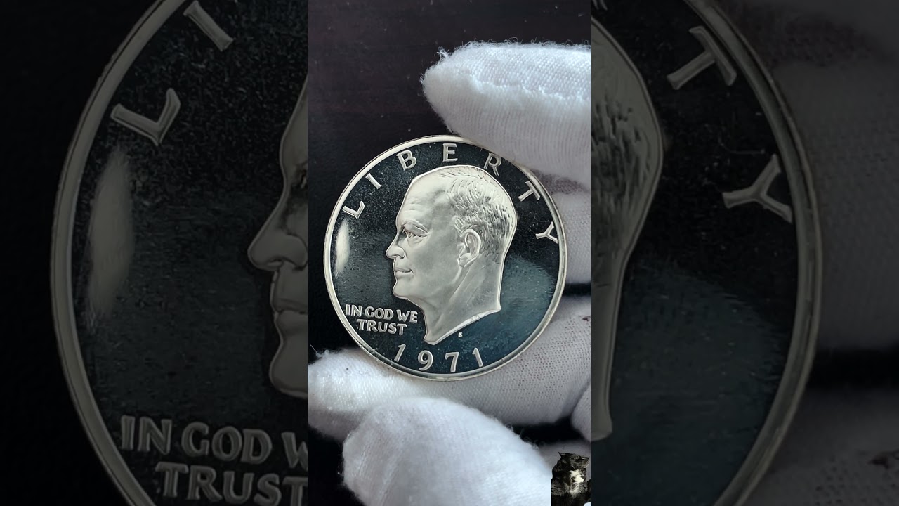 World Coin: 1971 S  Proof Eisenhower dollar #coins #coin #currency