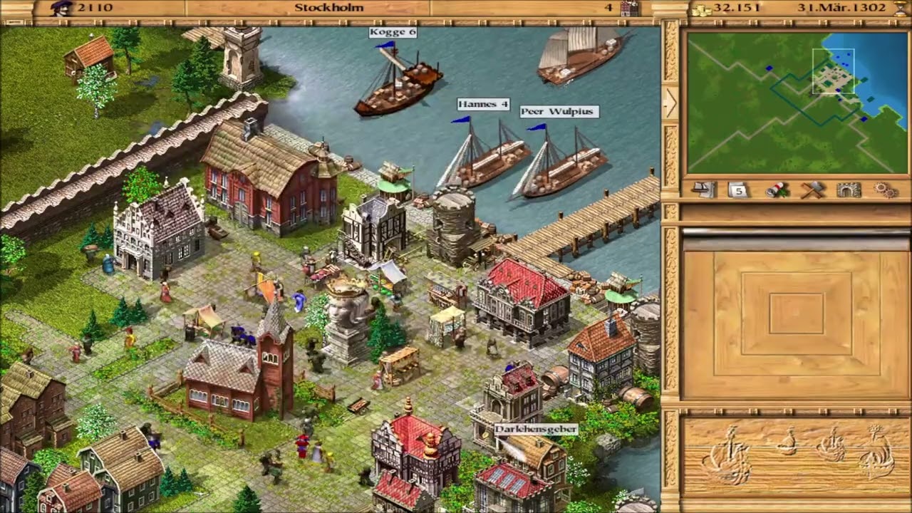 Patrizier II #40 Städte OHNE Arbitrage 068