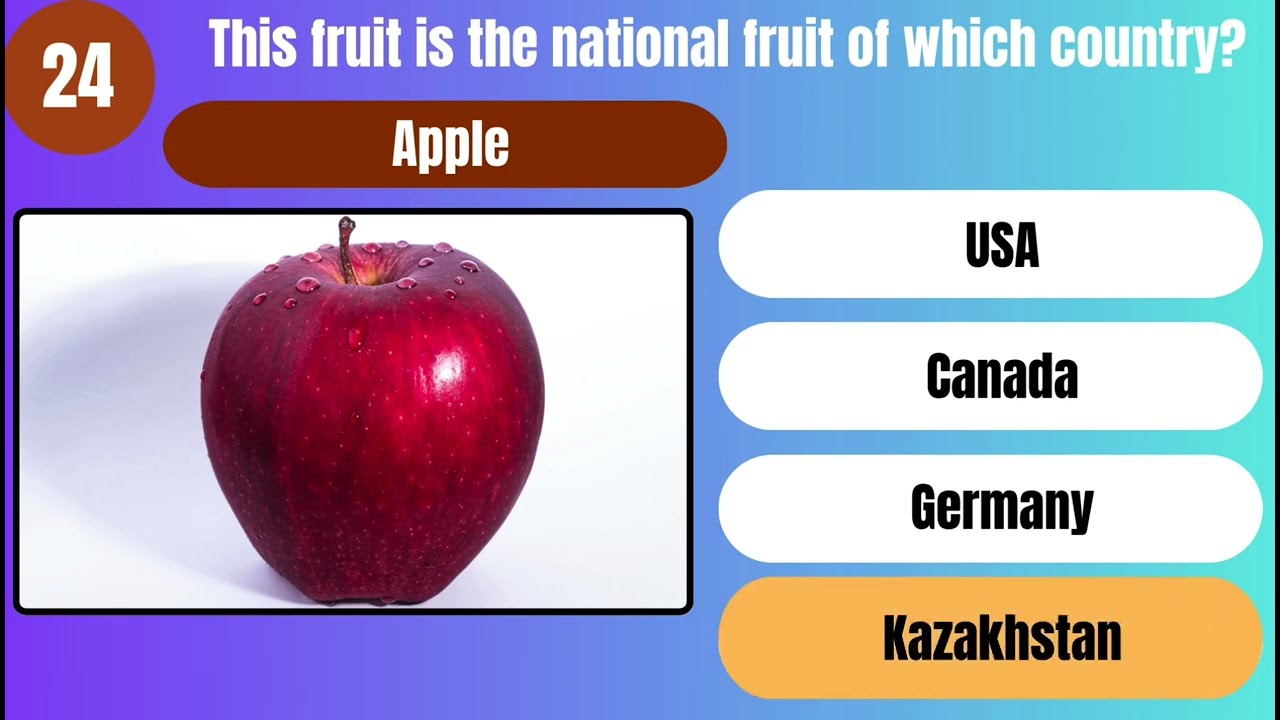 National Fruit Quiz | How Many Can You Guess?