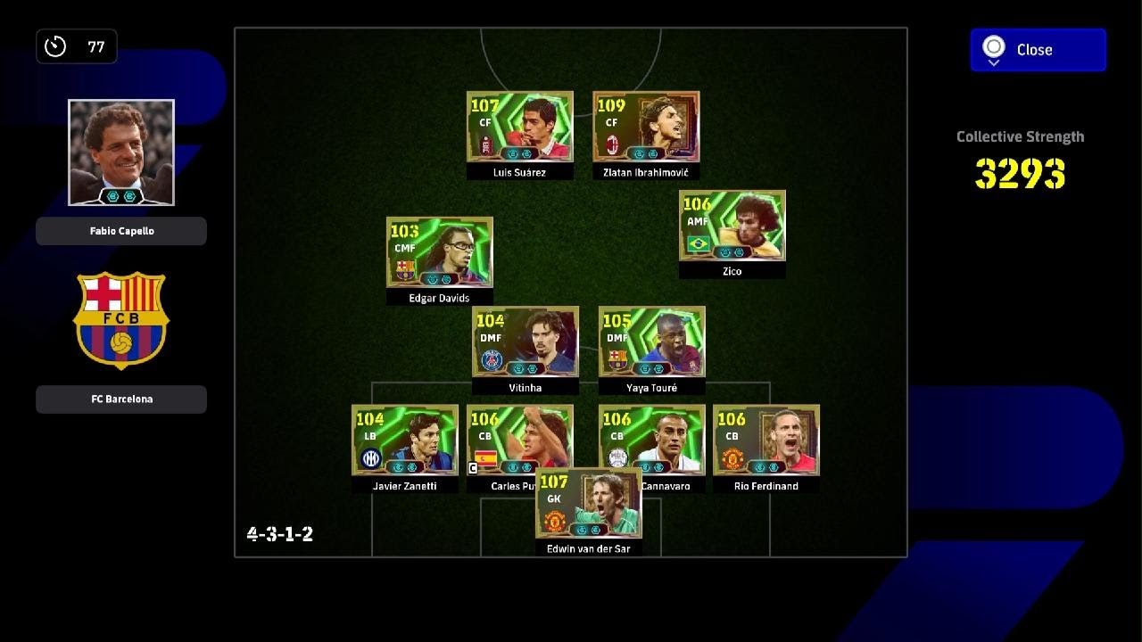 eFootball💖Highest 3300 Level Team Opponent 😩Full Match 💖