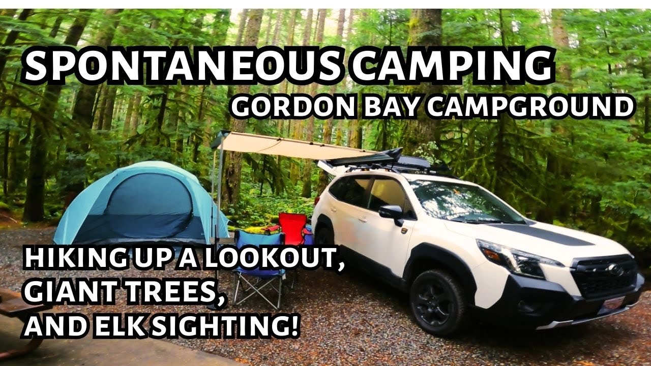 Camping and Hiking at Gordon Bay Campground to Youbou to Port Renfrew and other Surroundings.