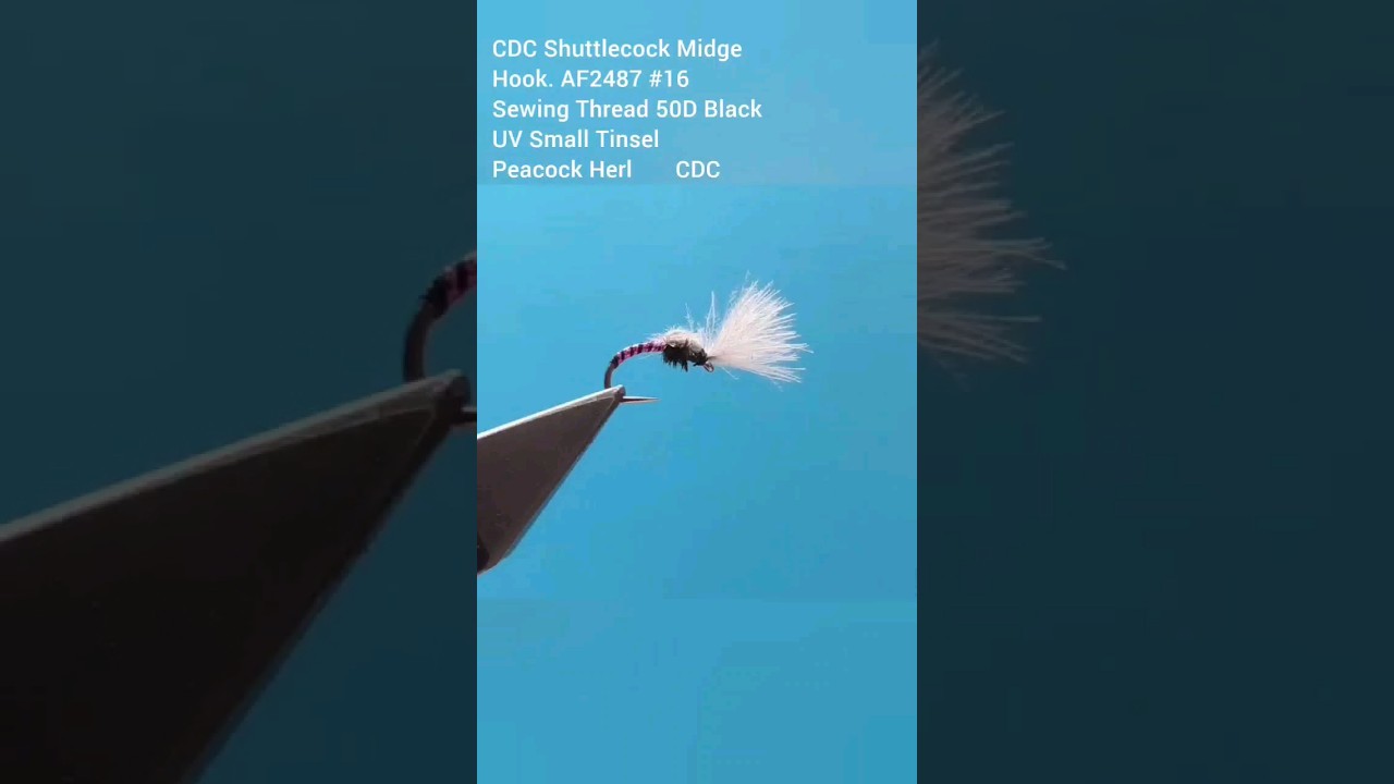 Fly Tying - CDC Shuttlecock Midge Emerger