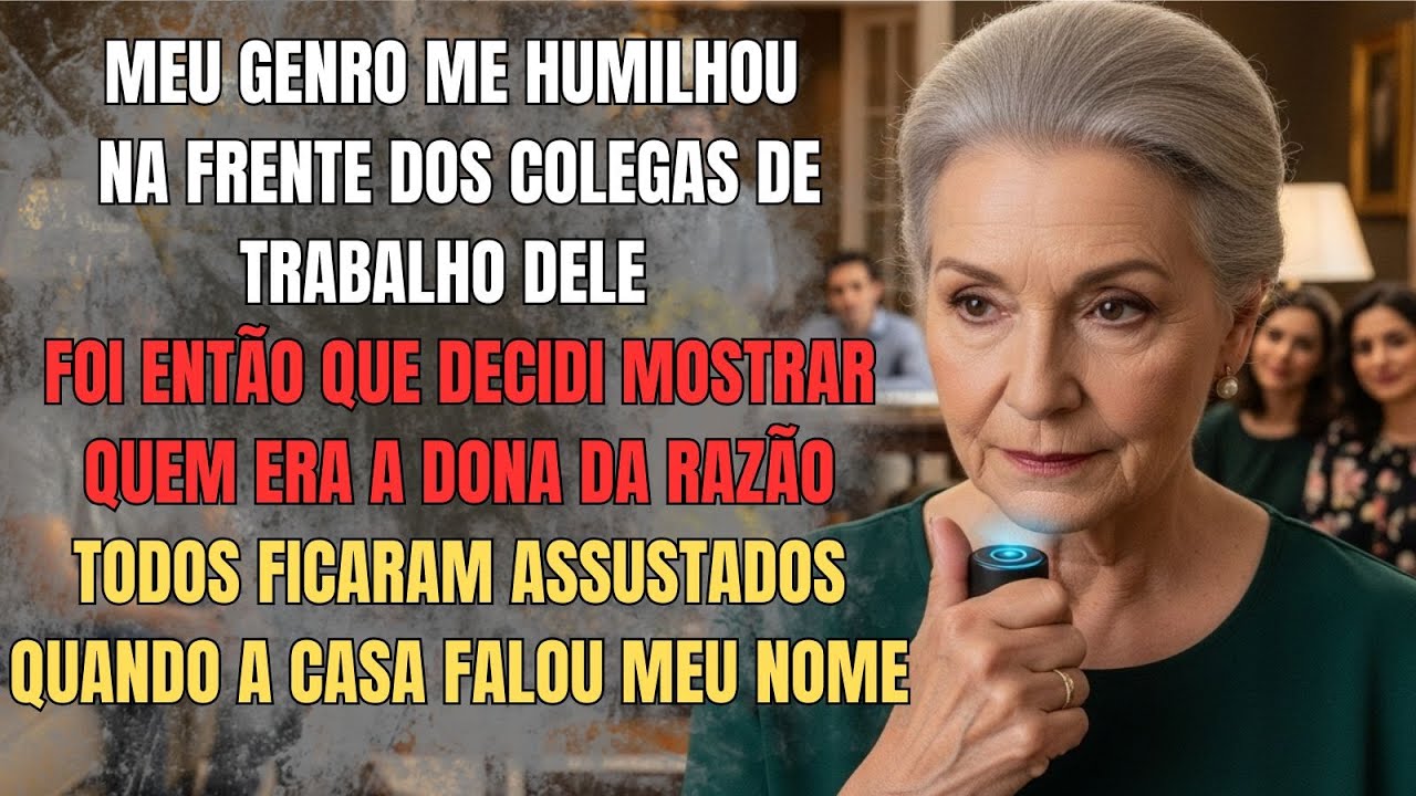 MEU GENRO ME HUMILHOU dentro de uma mansão até descobrir que a DONA SEMPRE FUI EU