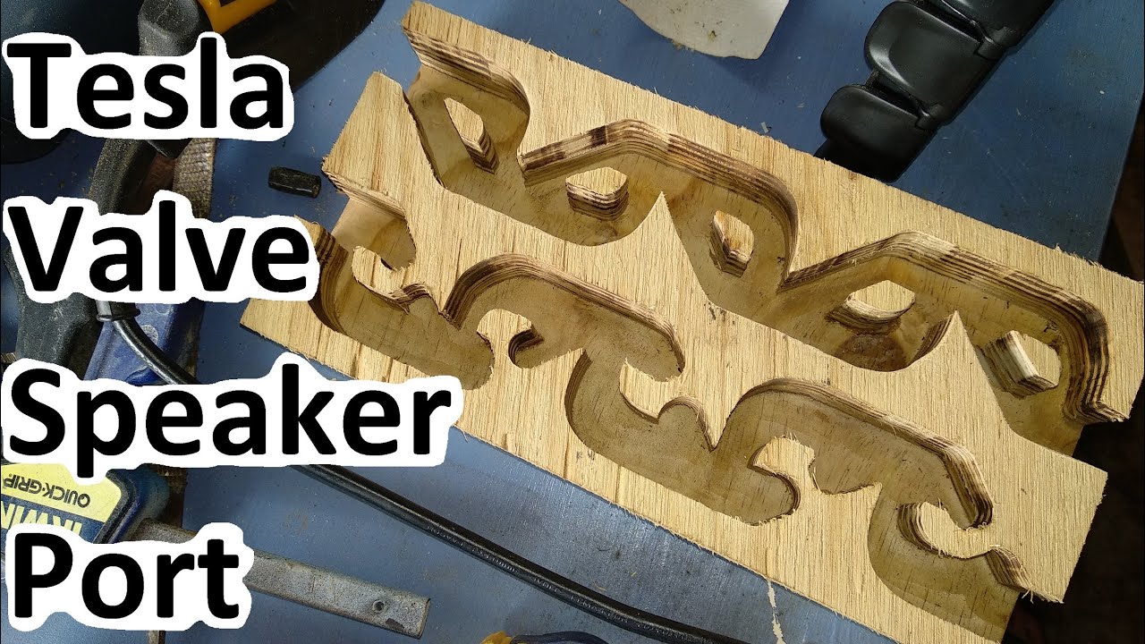 Tesla Valve as a Speaker Port?!