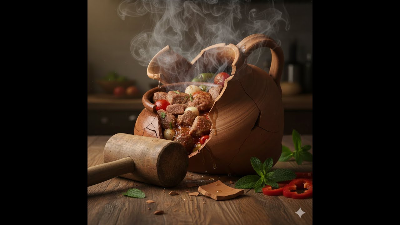 Desti Kebabı  Mührü Kırmak