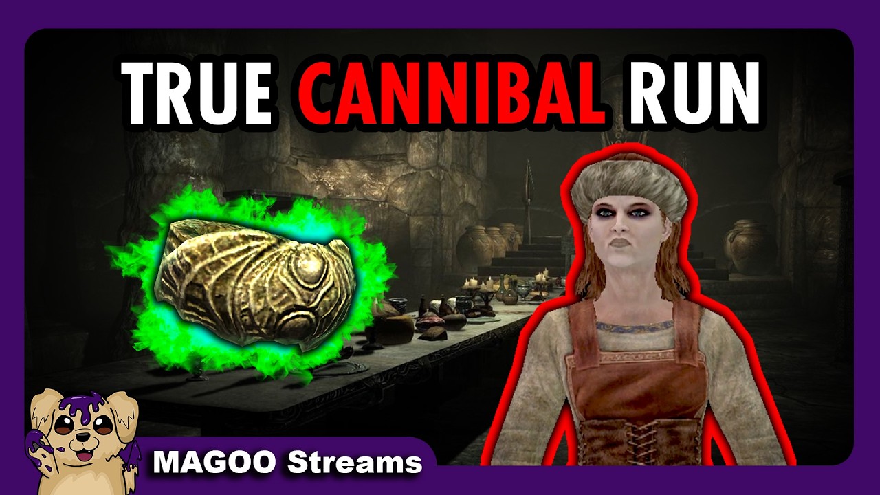 Skyrim Survival, but I can only Heal with Namira's Ring - Day 6