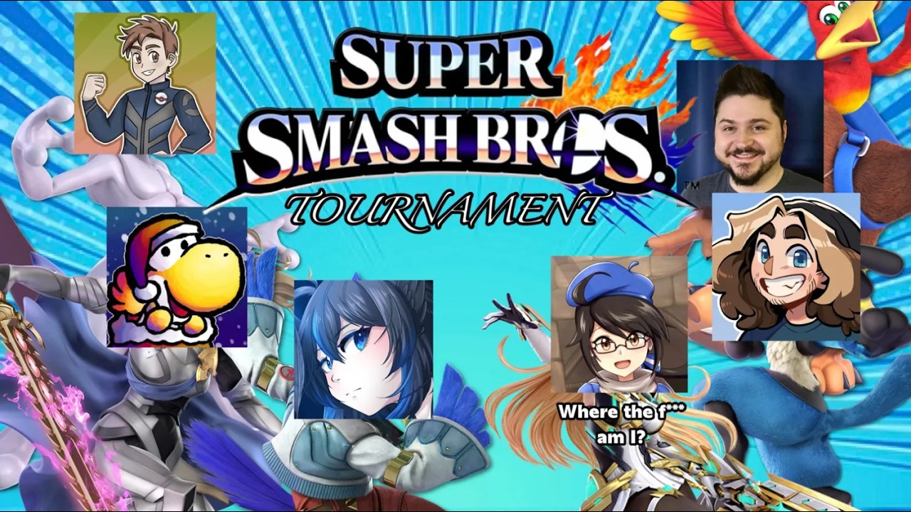 Super Smash Bros Ultimate Tournament, but the Participants Don't Know They're Playing!