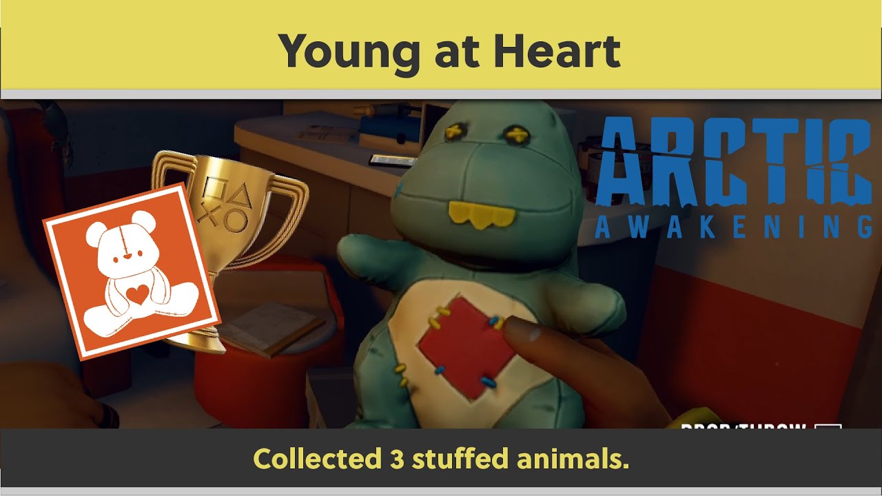 Arctic Awakening — 🏆 Путеводитель по трофеям Young at Heart (все места обитания динозавров)