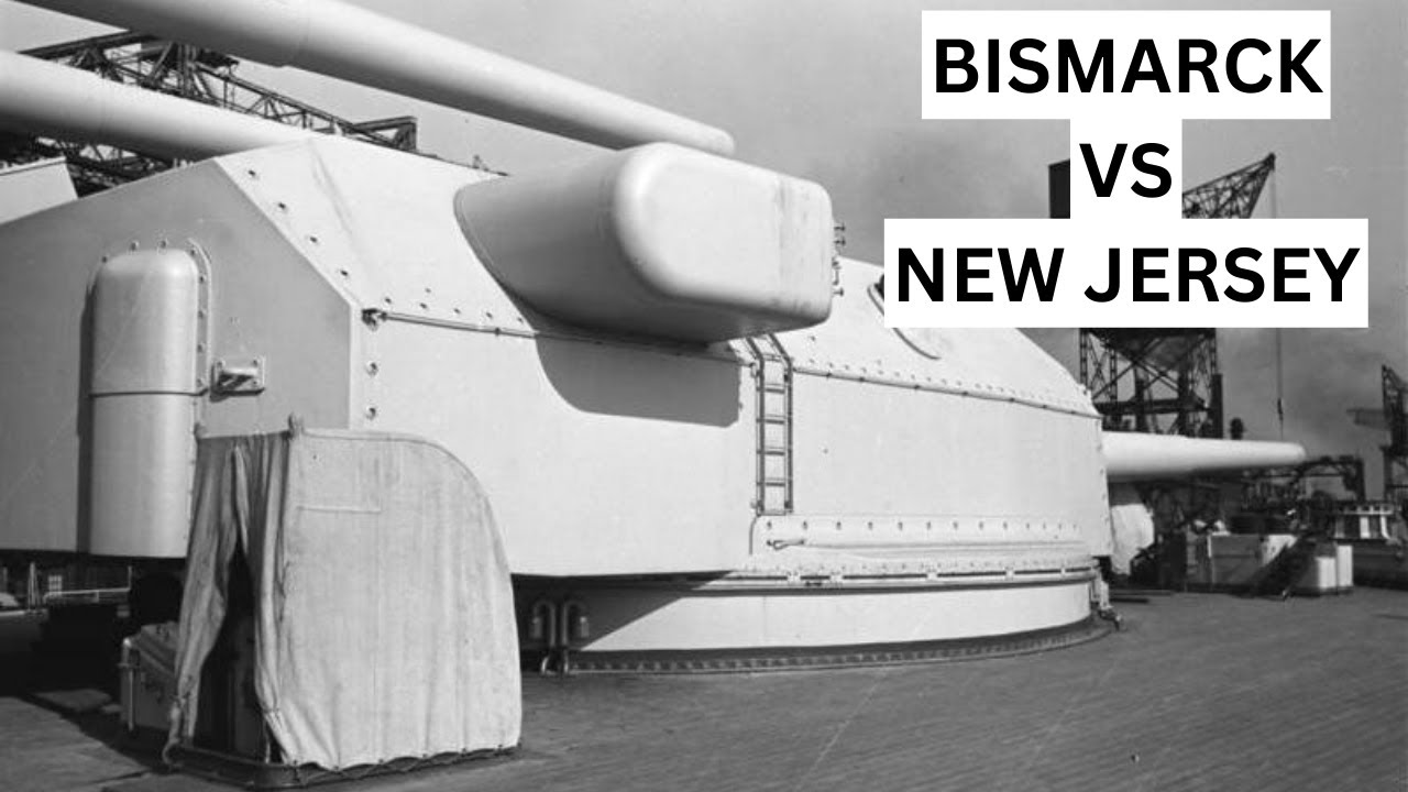 Battleship NJ VS Bismarck: Guns!