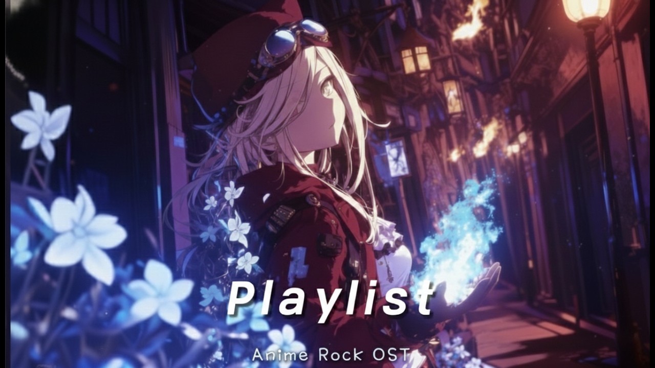 플레이리스트 ⚡ 애니락 OST | 작업·집중용 J-Rock (27분)
