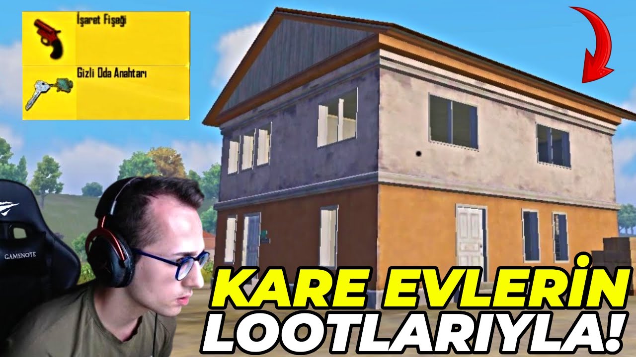 KARE EVLERİN LOOTLARIYLA WIN ALMAK ? PUBG MOBILE