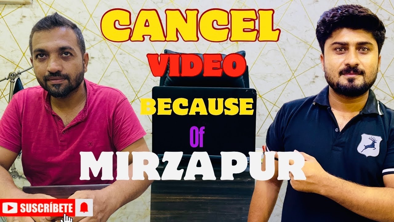 Mirzapur Session 3 Ki Waja Sy Video Cancel | Program To War Gya 😲
