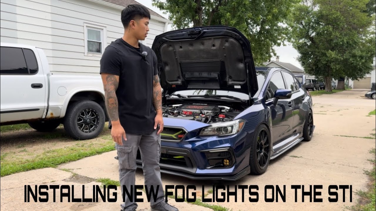 Installing New Fog Lights on the STI - Diode Dynamics SS3 (Walkthrough)