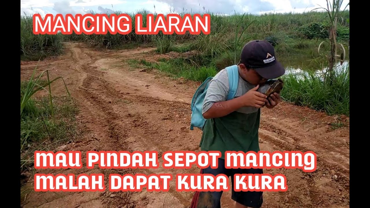 mau pindah sepot mancing malah dapet kura kura, mancing liar #DB-201