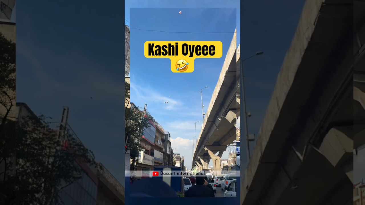 Kashi oye Guda aya Kite Flying fun | Basant festival 2024