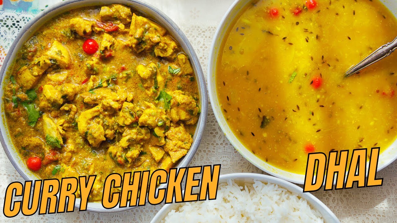 20 Min Boneless Curry Chicken & 10 Min Instant Pot Dhal! #youcancookthis