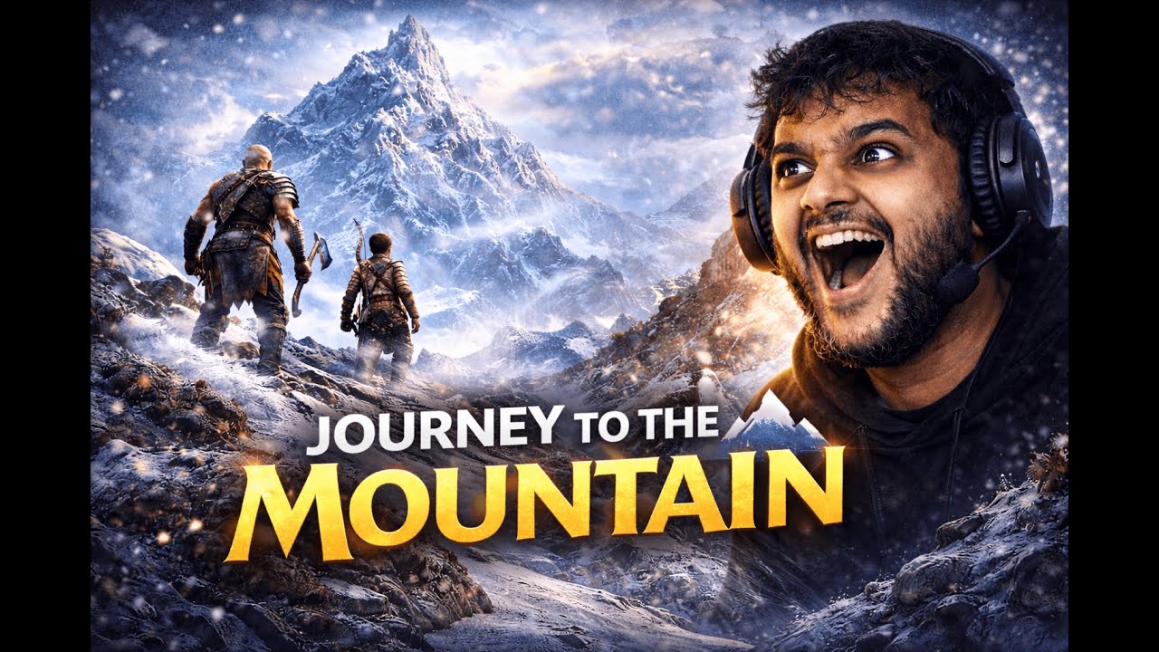 Journey to the Mountain 🏔️ | God of War (2018) LIVE | Hindi-English