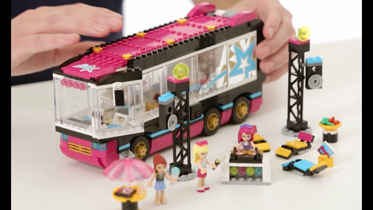 Pop Star Tour Bus  - LEGO Friends - On the Table 41106