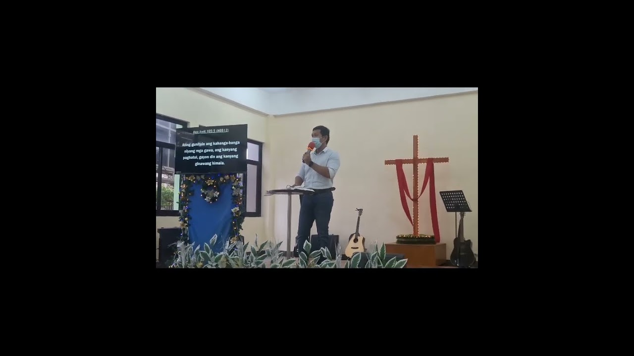 Sharing my Devotion (Psalm 105:1-5) @Wisdom Church Golden City, Sta Rosa Laguna Philippines
