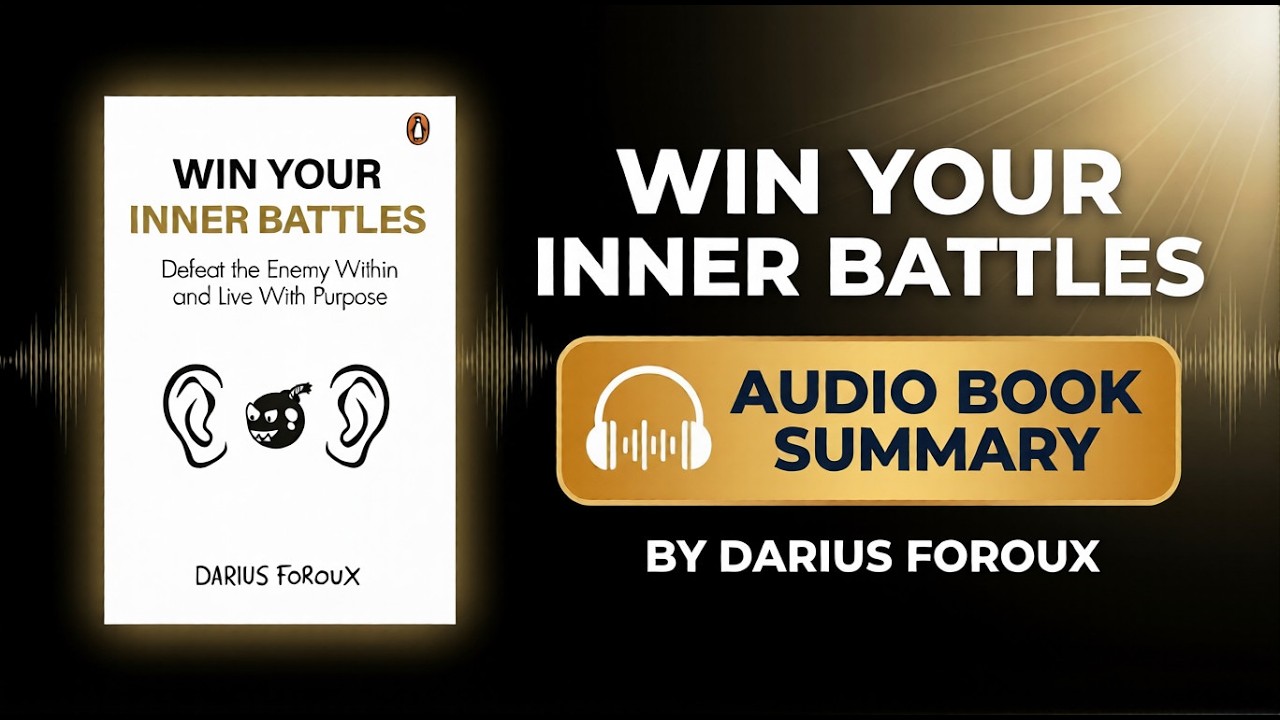 Win Your Inner Battles by Darius Foroux | Summary | Overcome Self-Sabotage & Negative Thinking
