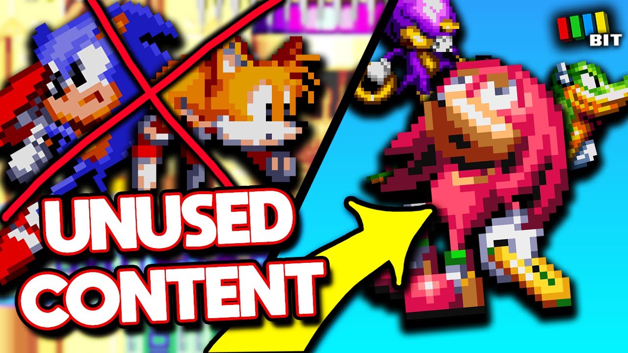 The UNUSED Knuckles Chaotix (Sonic Crackers) | LOST BITS [TetraBitGaming]
