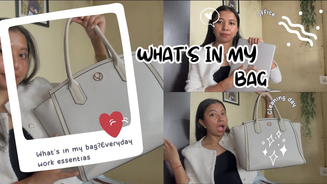 What’s In My Office Bag 👜✨ | Everyday Work Essentials