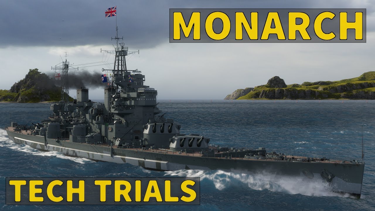 Monarch - Buffed British Battleship | World of Warships