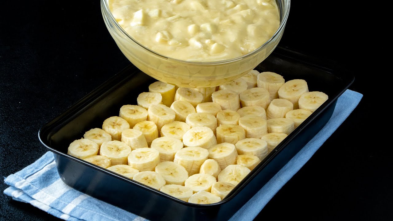 Acest chec cu banane se bucura de succes in toata lumea. E superb!